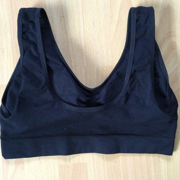 Genie Bra 3X Black Padded Cups Fits XL - Picture 3 of 5